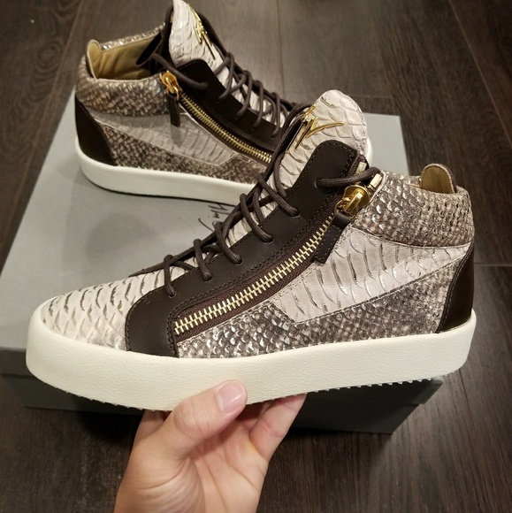 Giuseppe Zanotti Other - Brand new Giuseppe Zanotti Python Sneaker Men US 8
